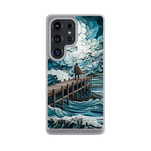 Samsung Galaxy S25 Ultra NIVOpure Stürmische See mit KI