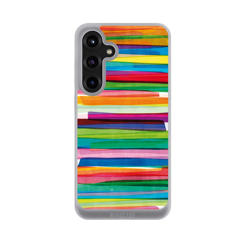 Galaxy S25 + NIVOpure Colourful Stripes1
