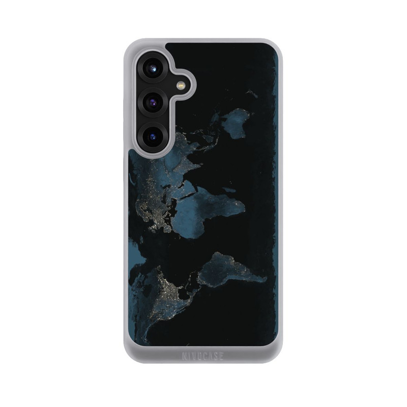 Galaxy S25 + NIVOpure Nightlight Worldmap