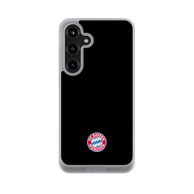 Galaxy S25 + NIVOpure Classic FCB Logo - colorful on black