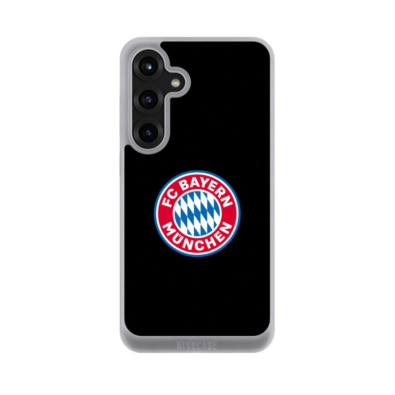 Galaxy S25 + NIVOpure FCB Logo auf Schwarz