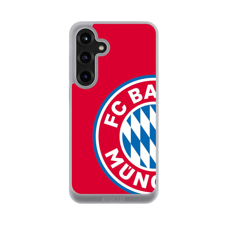 Galaxy S25 + NIVOpure Logo FCB Grand Rouge