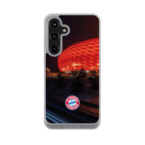 Samsung Galaxy S25+  NIVOpure Allianz Arena bei Nacht FCB