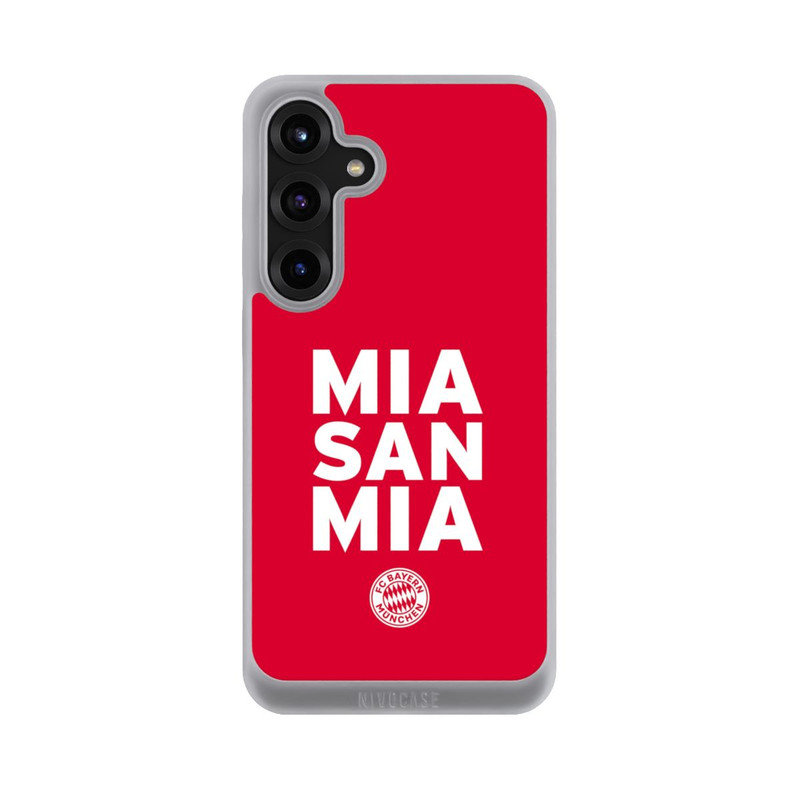 Galaxy S25 + NIVOpure Mia San Mia FCB red