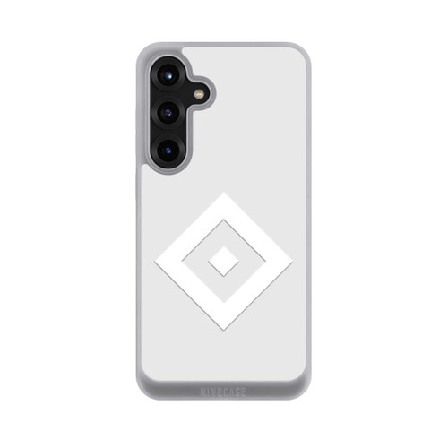Samsung Galaxy S25+  NIVOpure Rauten Logo auf HSV Grau