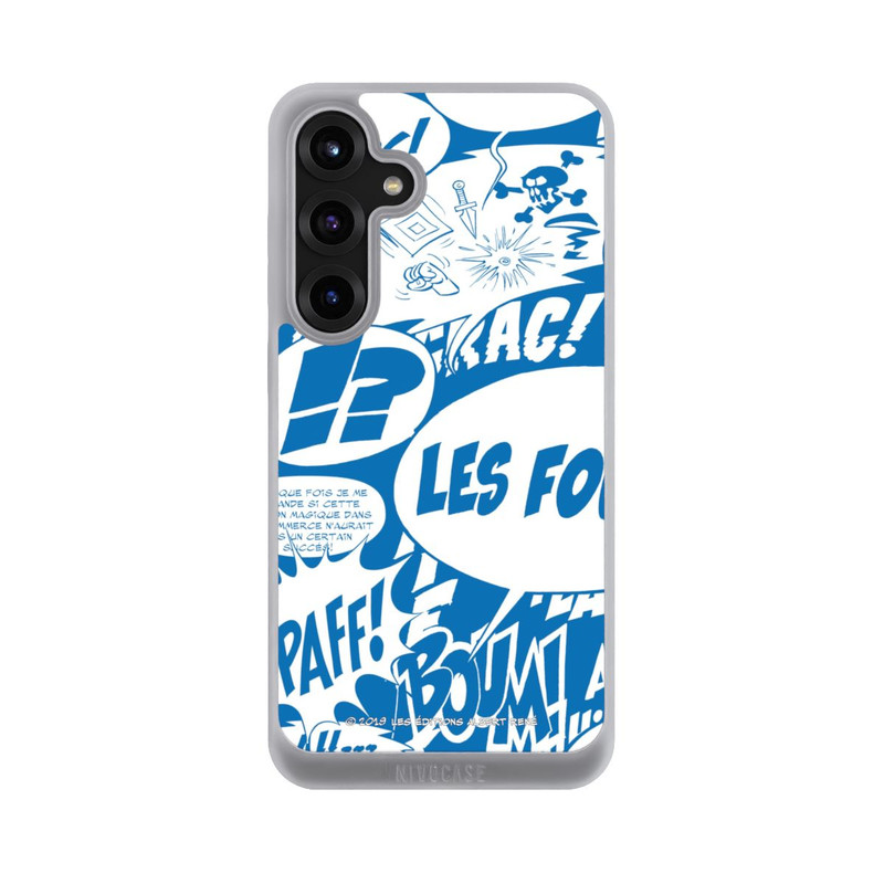 Galaxy S25 + NIVOpure Speech Bubbles Asterix Blue