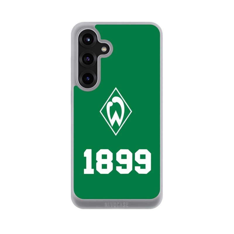 Galaxy S25 + NIVOpure 1899 Grün-Weiß Lebenslang Grün - Werder Bremen