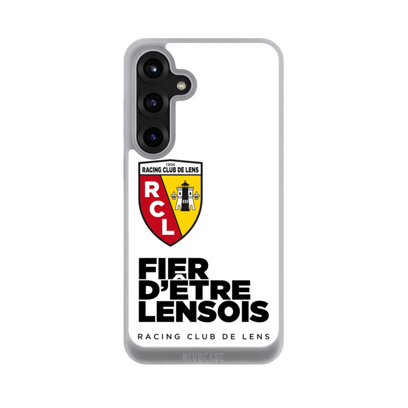 Galaxy S25 + NIVOpure RC Lens Fier D'etre Lensois - White