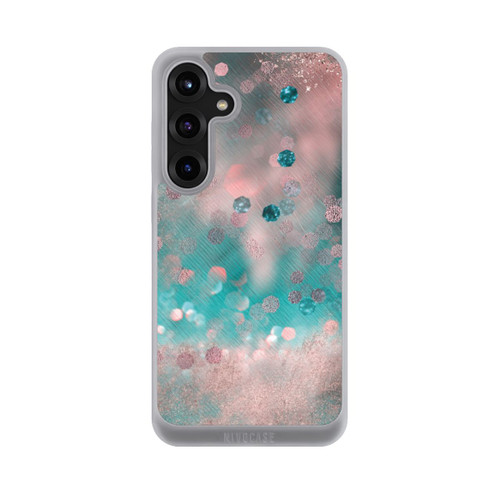 Samsung Galaxy S25+  NIVOpure Turquoise Glamour Glitter Look