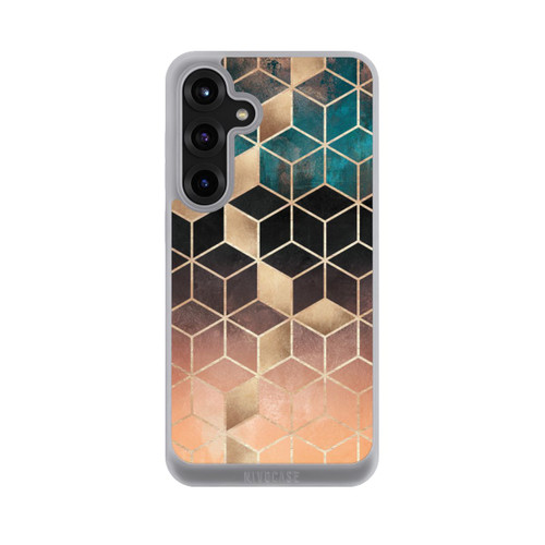 Samsung Galaxy S25+  NIVOpure Ombre Traum Würfel Gold Druck