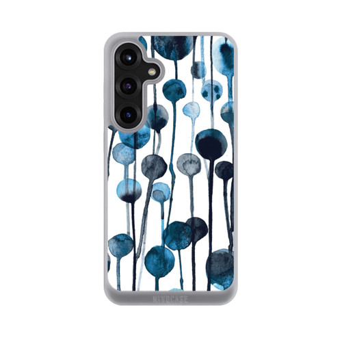Samsung Galaxy S25+  NIVOpure Tropfende Punkte blau