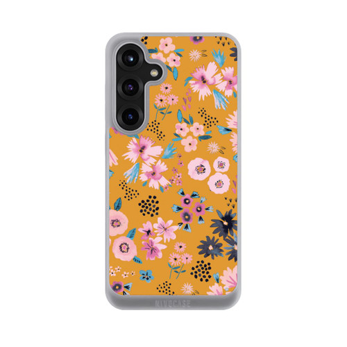 Samsung Galaxy S25+  NIVOpure Petites Fleurs Jaune Moutarde