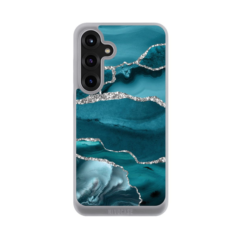 Galaxy S25 + NIVOpure Gletscher Eis Marmor