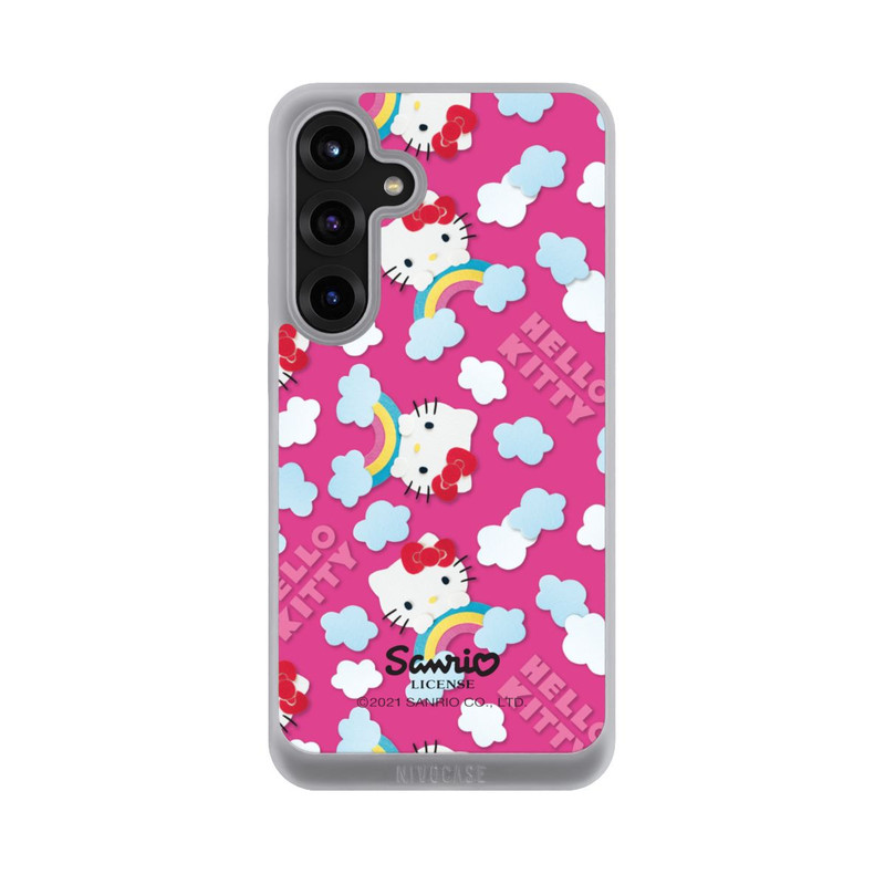 Galaxy S25 + NIVOpure Hello Kitty Regenbogenmuster