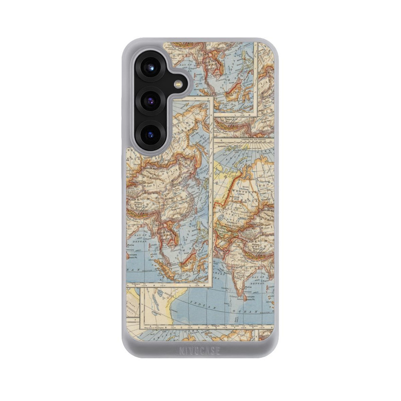 Galaxy S25 + NIVOpure World Map Vintage