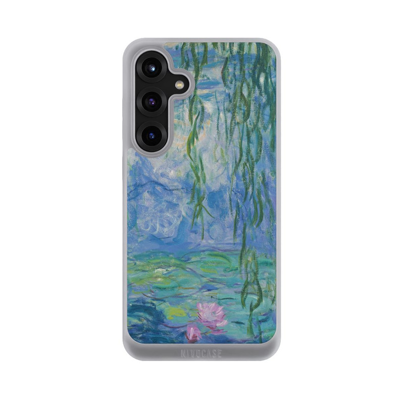 Galaxy S25 + NIVOpure Waterlilies 1916-19 by Claude Monet