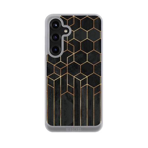 Samsung Galaxy S25+  NIVOpure Schwarze Sechsecke