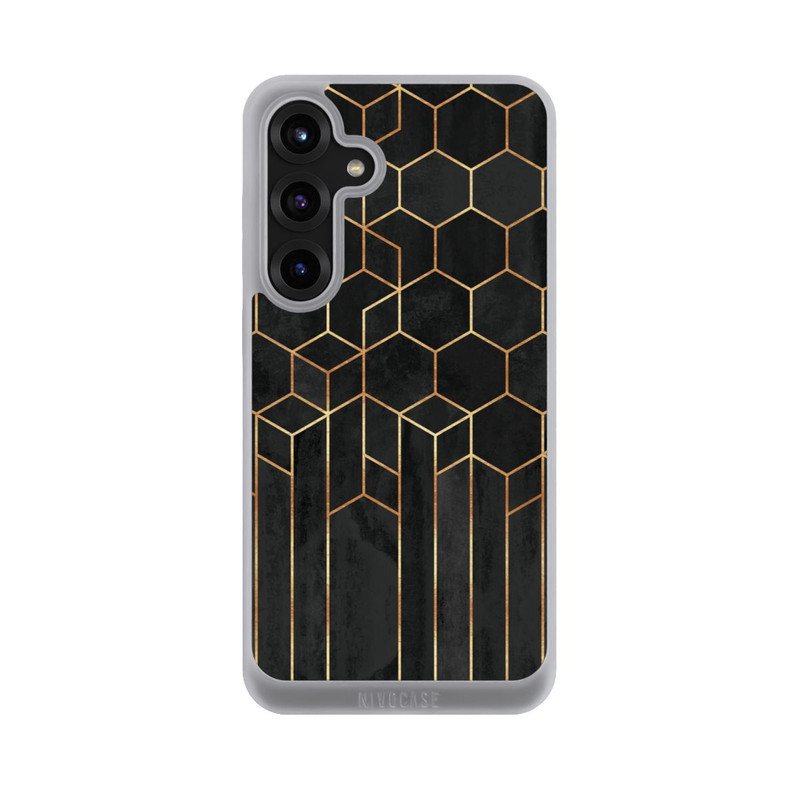 Galaxy S25 + NIVOpure Black Hexagons