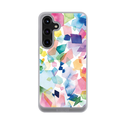 Samsung Galaxy S25+  NIVOpure Bunte Aquarelledelsteine ​​und Diamanten