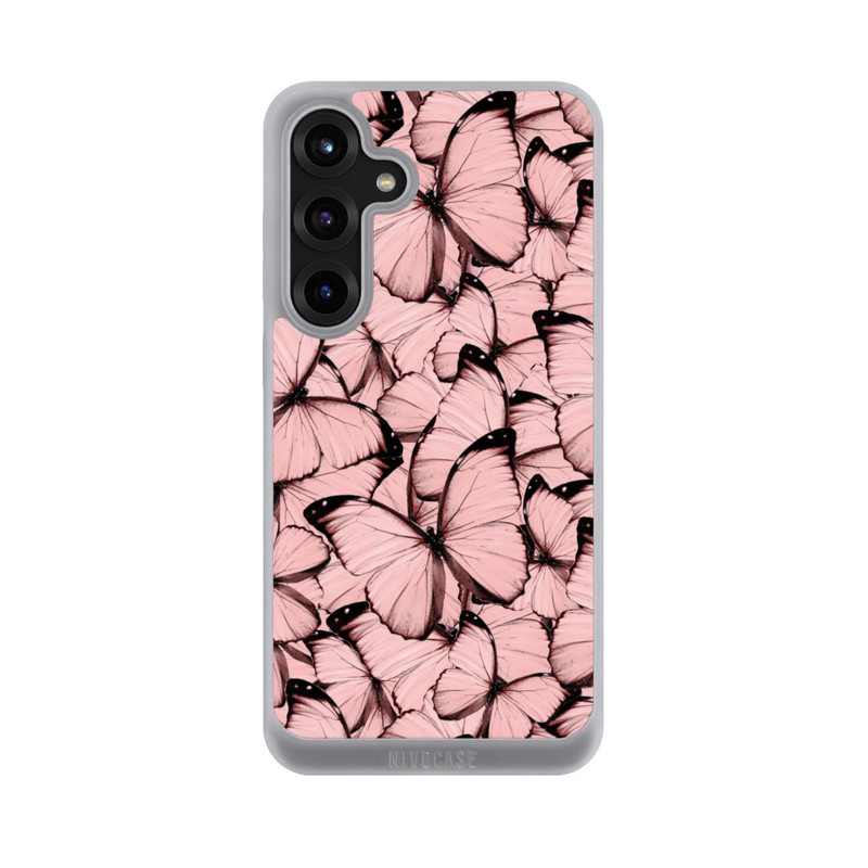 Galaxy S25 + NIVOpure Papillon rose