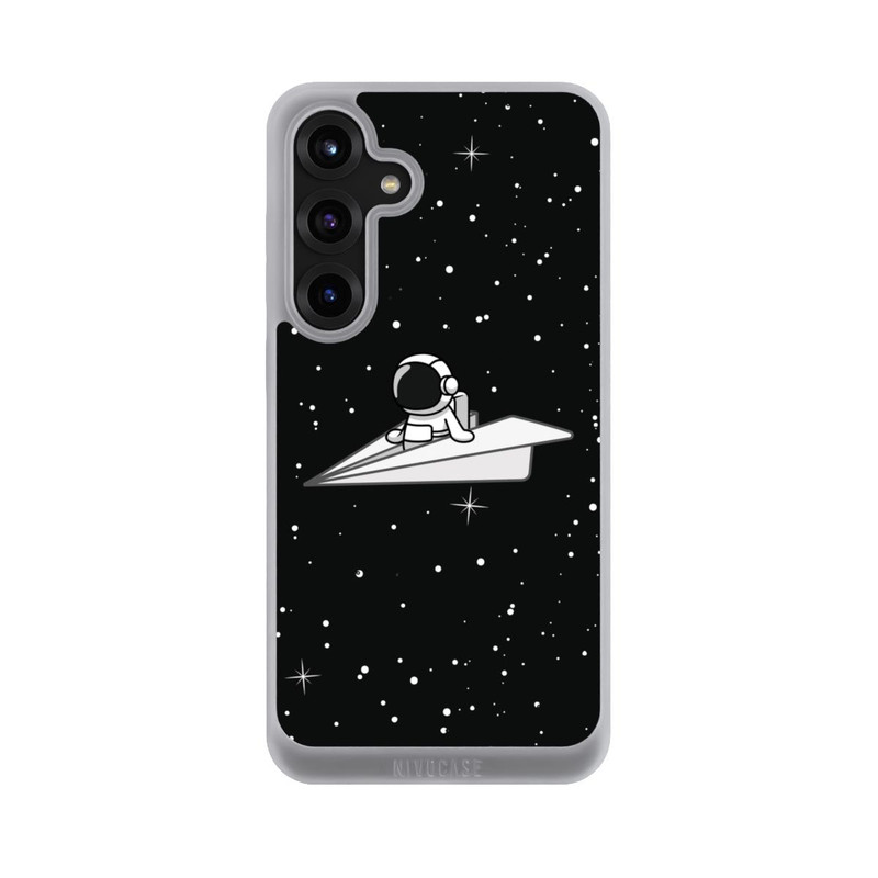 Galaxy S25 + NIVOpure Astronaut Paper Plane Comic