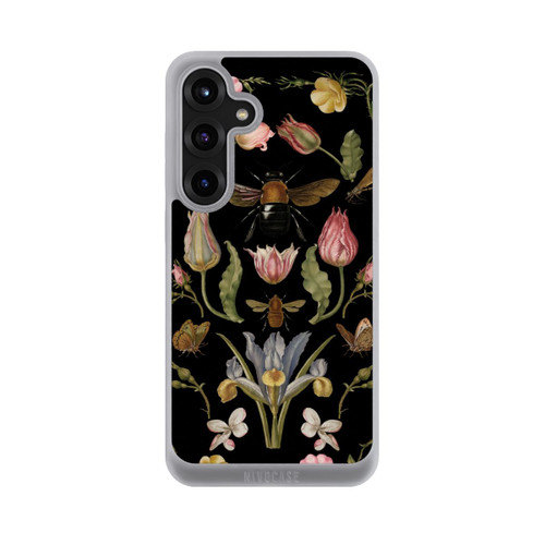 Samsung Galaxy S25+  NIVOpure Wildblumen und Biene Schwarz