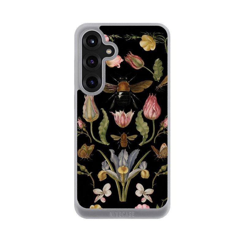 Galaxy S25 + NIVOpure Wild Flower and Bee Black