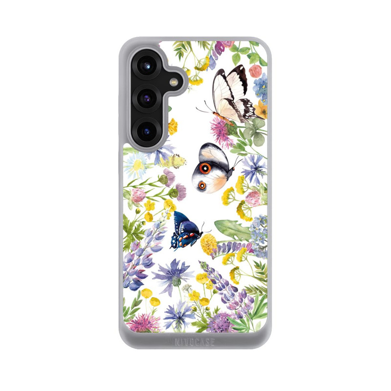 Galaxy S25 + NIVOpure Fleurs Printanières et Papillons