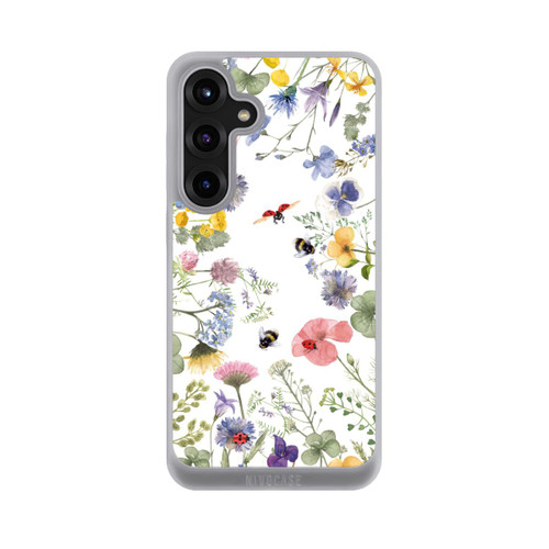 Samsung Galaxy S25+  NIVOpure Bunte Frühlingsblumen und Bienen