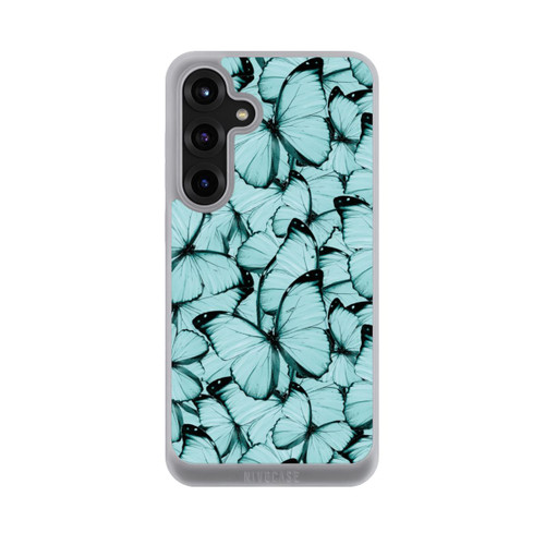 Samsung Galaxy S25+  NIVOpure Teal Butterflies