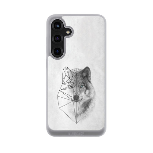 Samsung Galaxy S25+  NIVOpure Polygonaler Wolf
