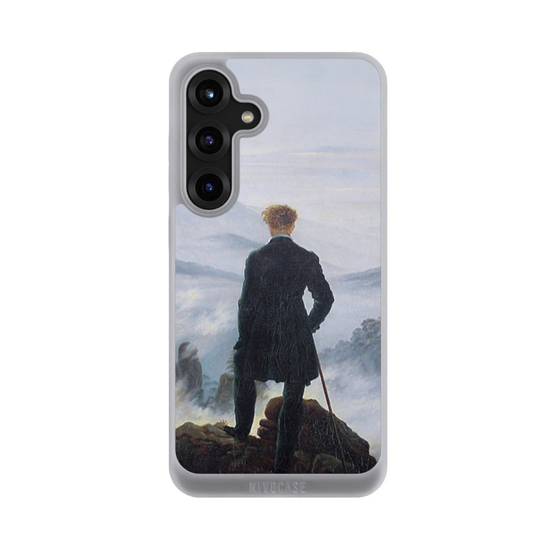 Galaxy S25 + NIVOpure Le Vagabond au-dessus de la Mer de Brouillard