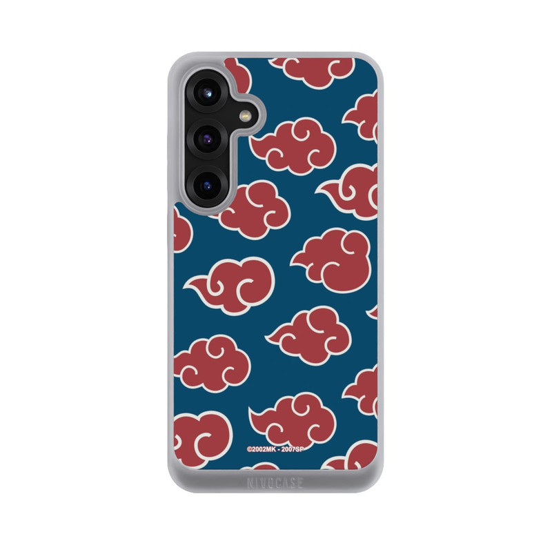 Galaxy S25 + NIVOpure Akatsuki Pattern Blue