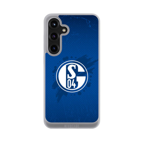Samsung Galaxy S25+  NIVOpure Schalke 04 Farbe Fleck Blau