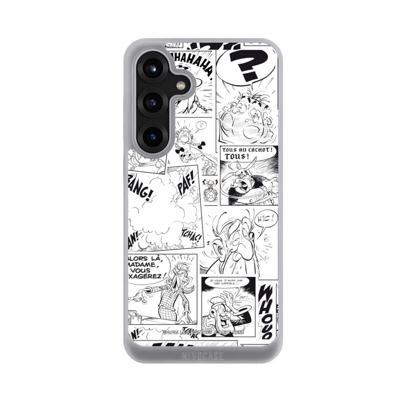 Galaxy S25 + NIVOpure BD Astérix Blanc & Noir