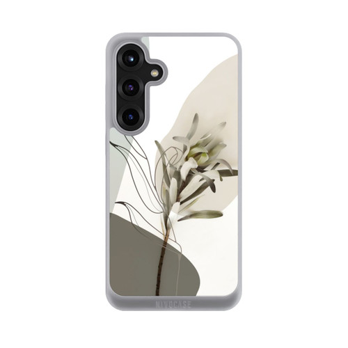 Samsung Galaxy S25+  NIVOpure Boho Line Art Olivgrün