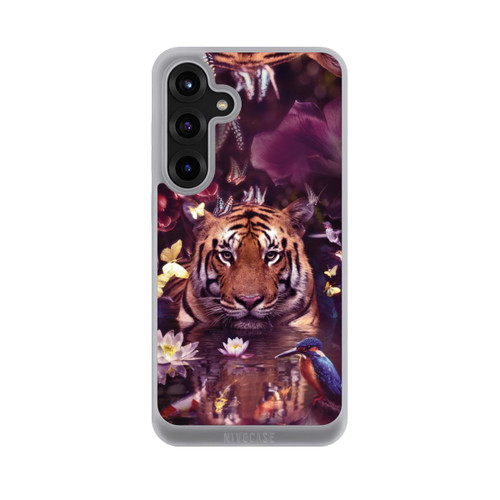 Samsung Galaxy S25+  NIVOpure Tiger Blumenrahmen