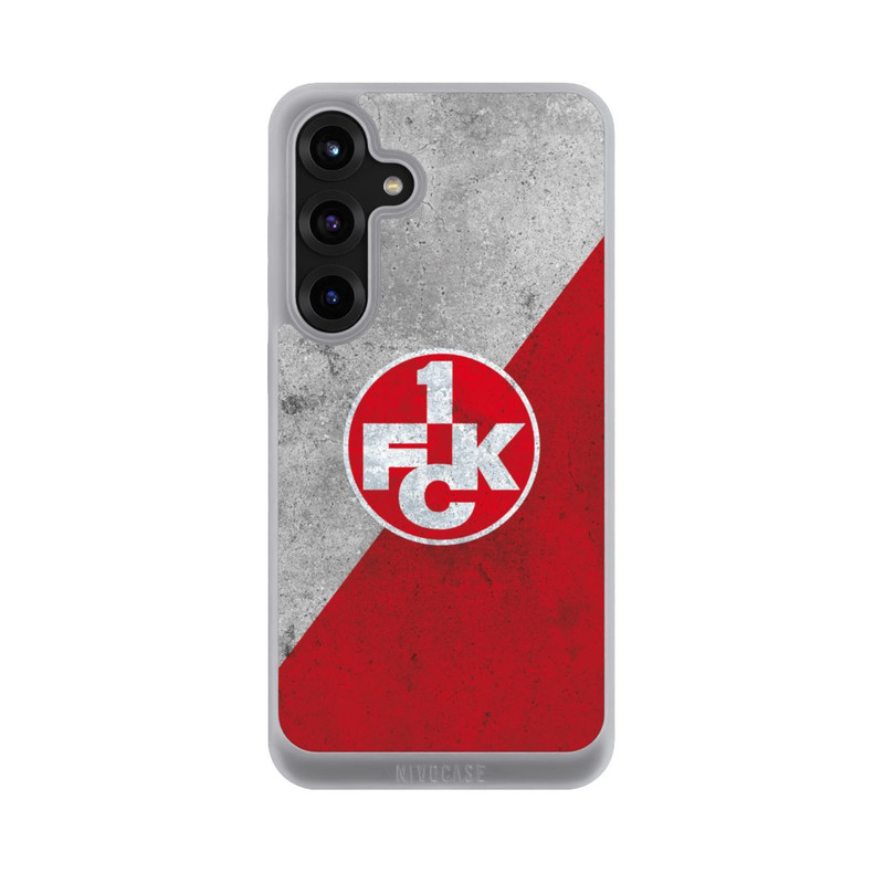 Galaxy S25 + NIVOpure 1.FC Kaiserslautern-Beton Logo red