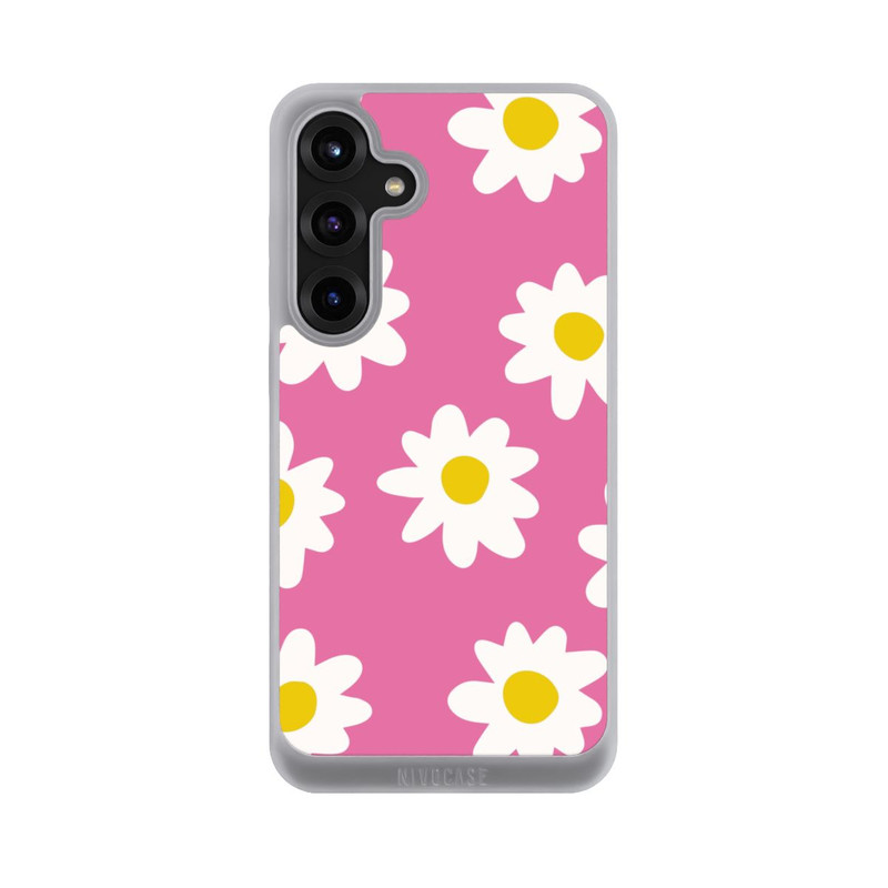 Galaxy S25 + NIVOpure Marguerites Pattern Rose