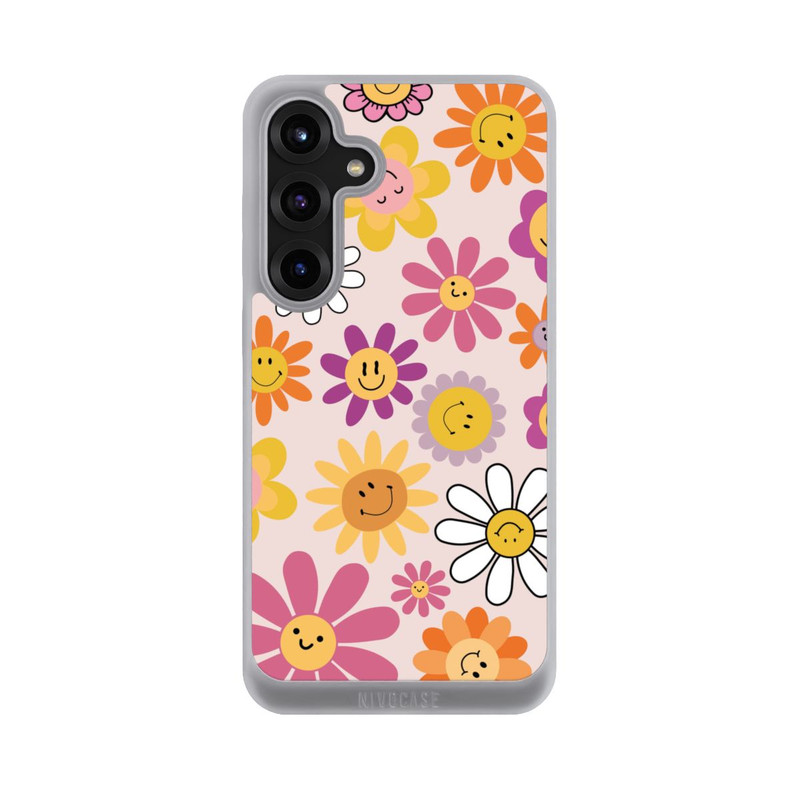 Galaxy S25 + NIVOpure Smiles Pink Flowers