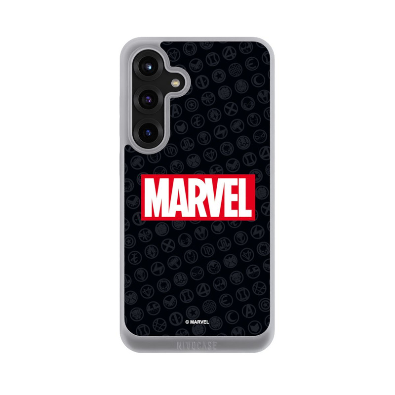 Galaxy S25 + NIVOpure Marvel Logo Black Red 