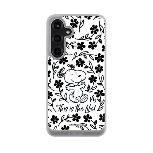 Samsung Galaxy S25+  NIVOpure Snoopy schwarz und weiß This Is The Life