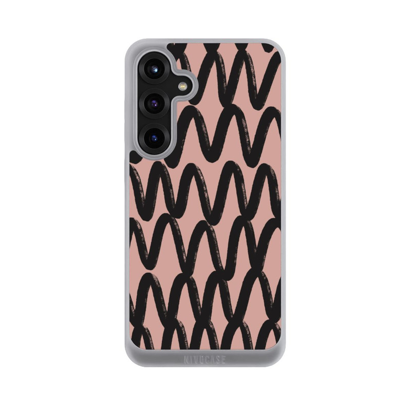Galaxy S25 + NIVOpure Black Zig Zag 