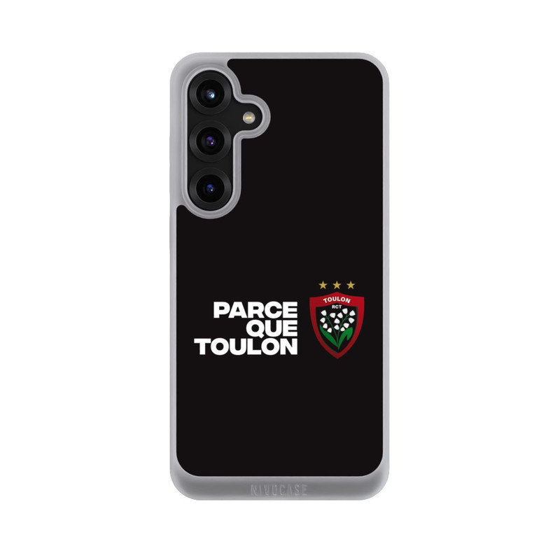 Galaxy S25 + NIVOpure RC Toulonnais PQT Schwarz