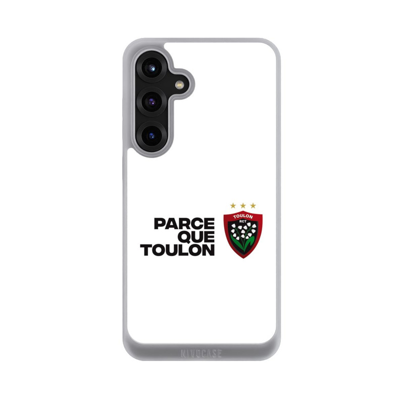 Galaxy S25 + NIVOpure RC Toulonnais PQT White 