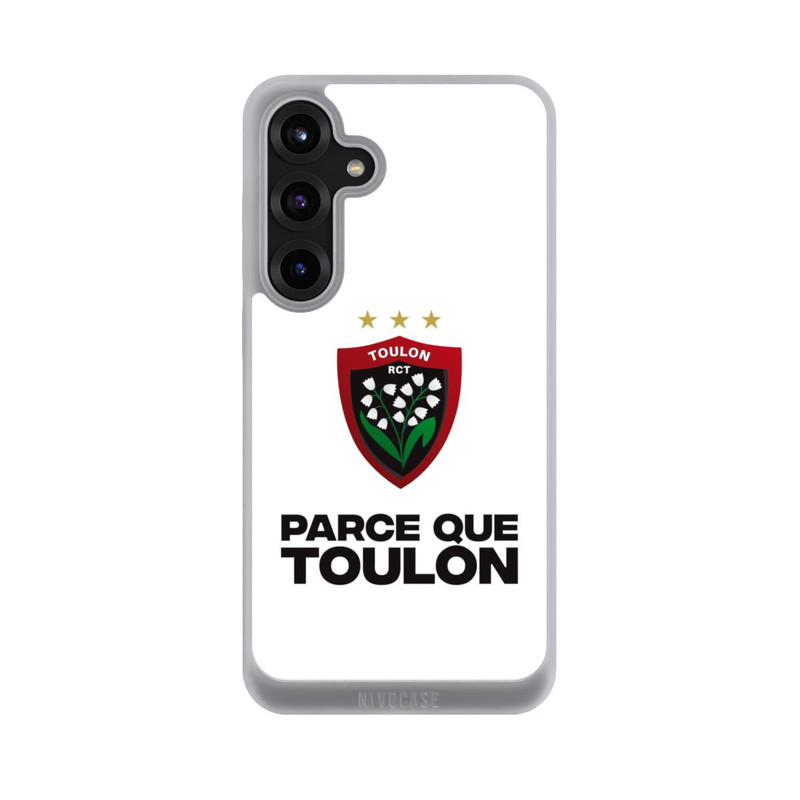 Galaxy S25 + NIVOpure RC Toulonnais Blanc