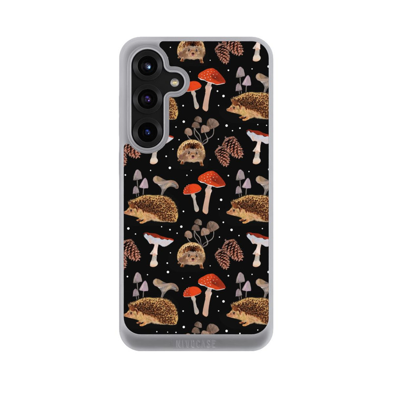 Galaxy S25 + NIVOpure Igel und Pilze