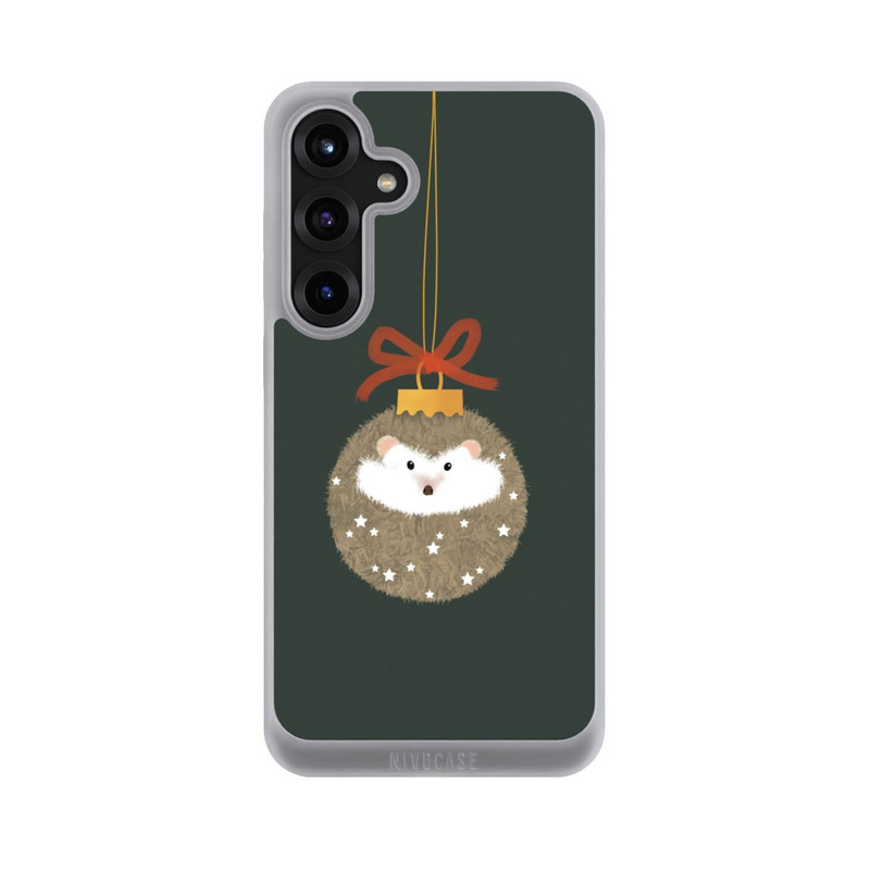 Galaxy S25 + NIVOpure Holiday Hedgehog
