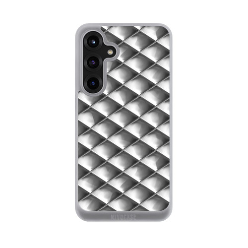 Samsung Galaxy S25+  NIVOpure Glamour Silver Squares
