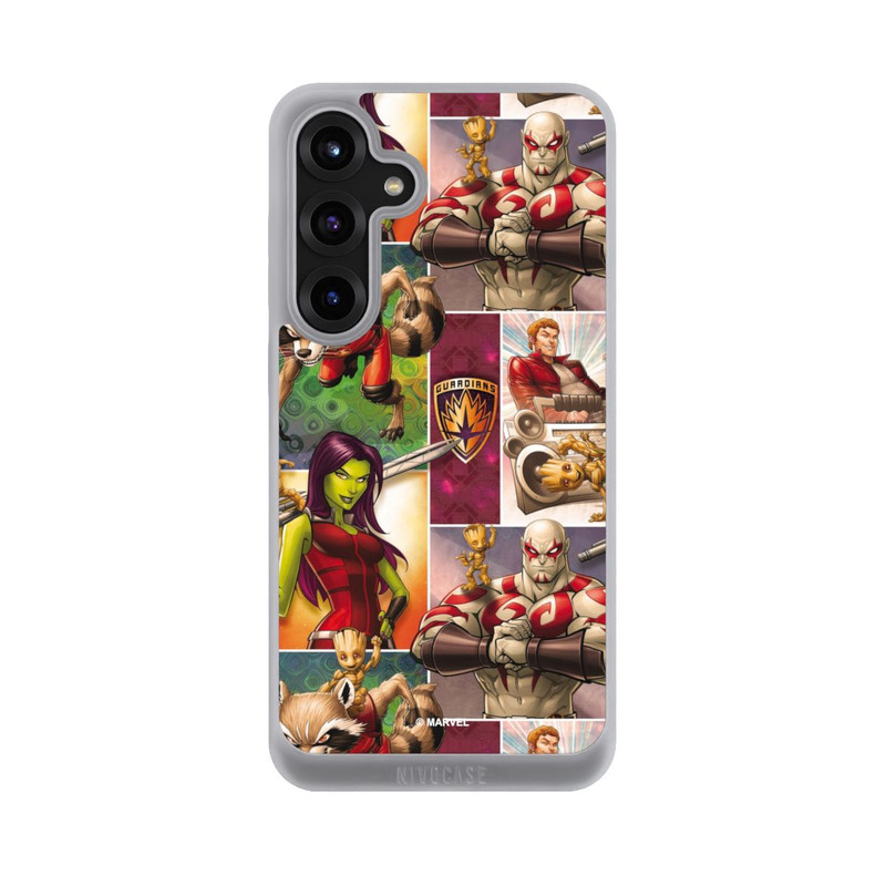 Galaxy S25 + NIVOpure Guardians of the Galaxy Comic Book Pattern